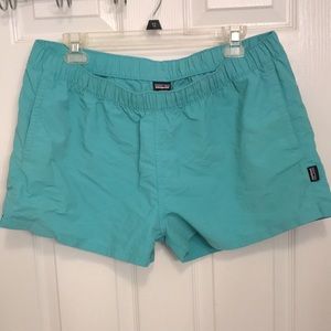 Patagonia Barely Baggies Board Shorts, turquoise size XL